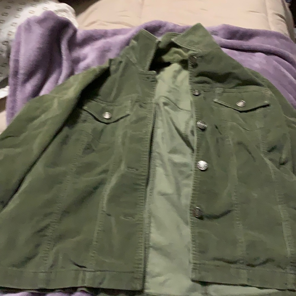 Green Corduroy Jacket